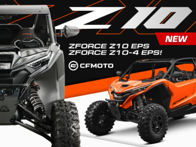 Новые спортивные ZFORCE Z10 EPS и ZFORCE Z10-4 EPS от CFMOTO